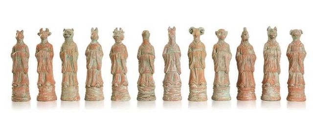 Stylecraft Beige Zodiac Statue-0