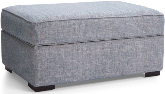Pouf de rangement 2900 en tissu gris Decor-Rest®