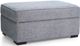 Decor-Rest® Furniture LTD 2900 Gray Storage Ottoman-0
