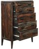 Porter International Designs Fall River Black Walnut Chest-4