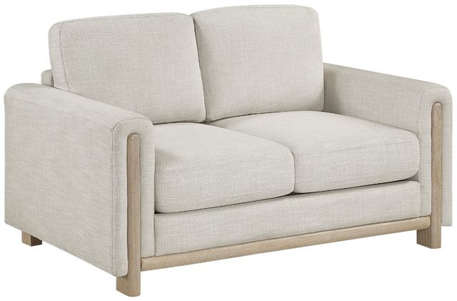 Homelegance® Echo Beige Loveseat-0