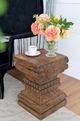 A & B Home Brown Stool-3