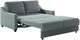 Luonto® Furniture Nautica Smoked Birch/Zaro 72 Queen Sleeper Loveseat-0