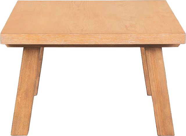 Magnussen Home® Lindon Belgian Wheat Rectangular Cocktail Table-3