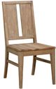 A-America® Casual Loft Roasted Hazelnut Panel Back Dining Side Chair-0