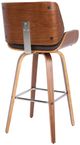 Armen Living Tyler 2-Piece Brown/Walnut Counter Stool Set-4