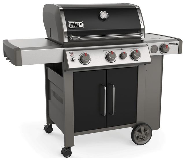 Weber® Genesis® II SE-335 Series Black Free Standing Gas Grill-1
