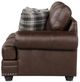 Homelegance® Franklin Dark Brown Loveseat-3