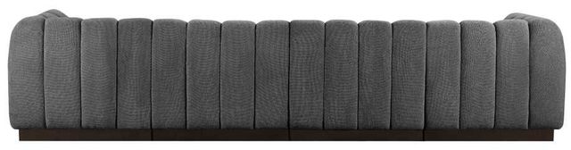 Meridian Furniture Quinn 4-Piece Grey Modular Sofa-3