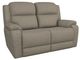 La-Z-Boy® Dorian Peppercorn Power Reclining Loveseat with Headrest-0