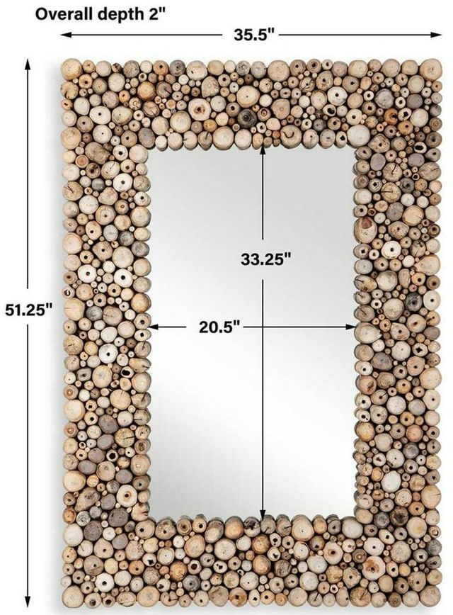 Uttermost® Timberwood Woodtone Mirror-2