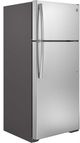 GE® 17.5 Cu. Ft. Top Freezer Refrigerator-Stainless Steel-1