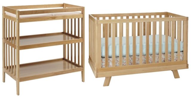 Westwood Design Reese 2-Piece Natural Baby Bedroom Set-0