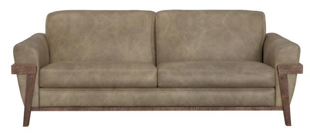 International Furniture Direct Loft Gray/Brown Sofa-1