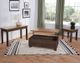 Steve Silver Co. Bear Creek Caramel Sofa Table with Sable Base-2