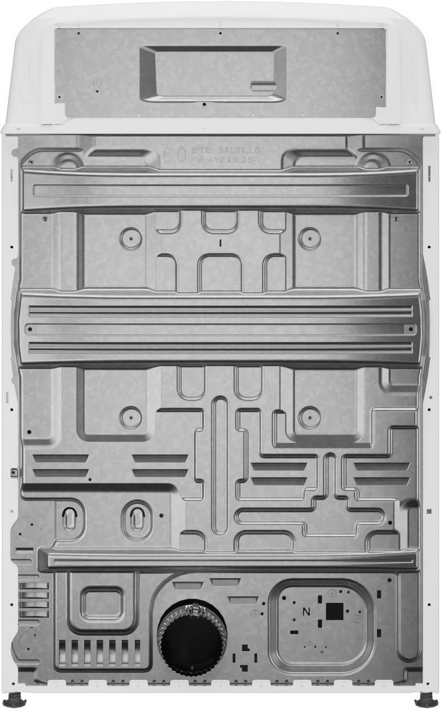 GE® 6.2 Cu. Ft. White Front Load Gas Dryer-3