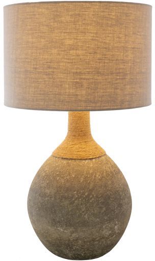 Surya Glacia Taupe Table Lamp-2