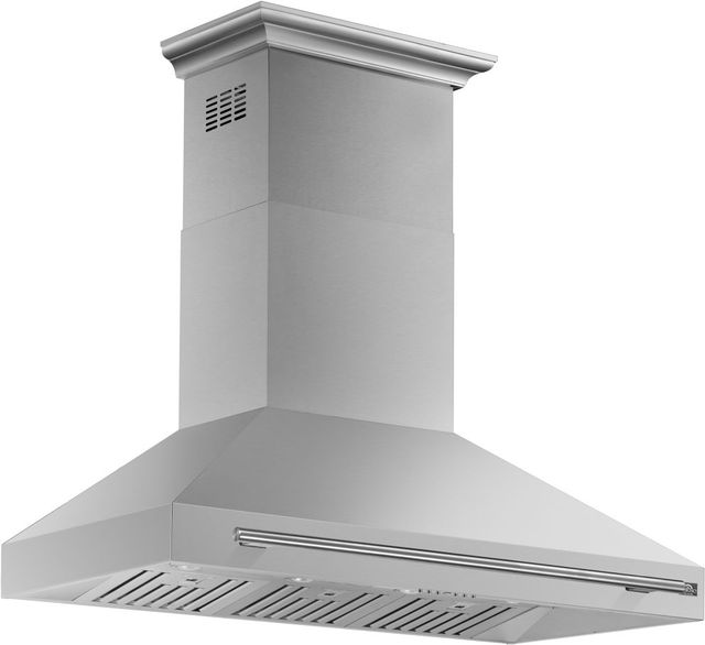 FORNO® Aria Series Alta Qualita 48" Stainless Steel Wall Mounted Range Hood  -2
