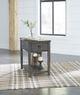 Signature Design by Ashley® Borlofield Weathered Gray End Table-3