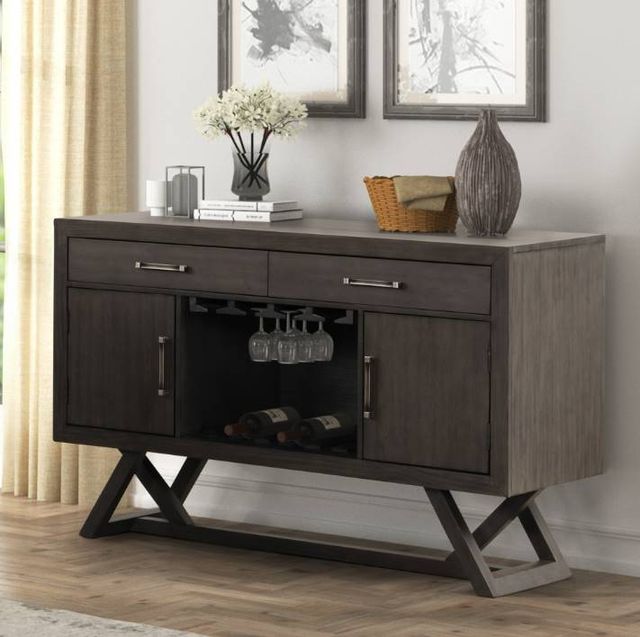New Classic® Home Furnishings High Line Coffee Brown Server -1