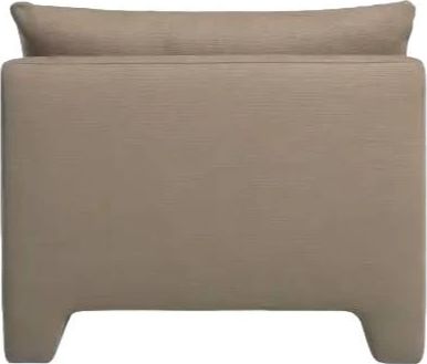 Moe's Home Collection Estelle Flax Lounge Chair-3