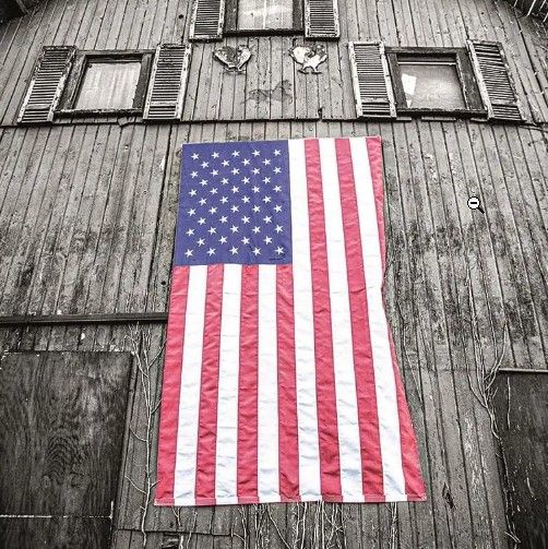 Classy Art Red White & Blue by Donnie Quillen Wall Art-1