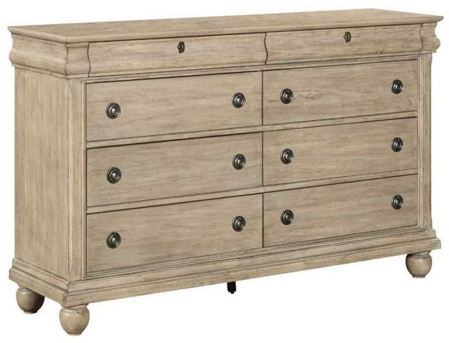 Liberty Furniture Rustic Traditions Saddle Tan Dresser-0