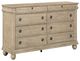 Liberty Furniture Rustic Traditions Saddle Tan Dresser-0