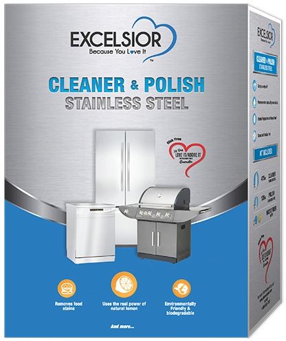 Excelsior™ Kitchen Care Collection Stainless Steel Cleaner & Polish Kit-1