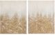 Olliix by Madison Park Gold Set of 2 Golden Glimmer Hand Brush Embellished Canvas-0