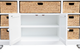 Cottage Creek Furniture Bahamas White Basket Cabinet-2