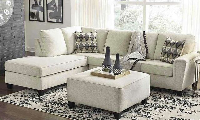 Signature Design by Ashley® Abinger 2-Piece Natural Living Room Set-3
