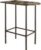 Monarch Specialties Inc. 24"X 36" Espresso Marble-Look Bar Table-0