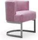 TOV Furniture Eva Blush Velvet Chair-0