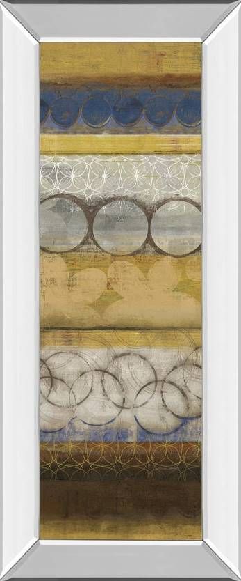Classy Art Mellow II by Allison Pearce Mirrored Frame Wall Art-0