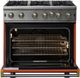 Viking® 5 Series 36" Spiced Cider Liquid Propane Pro Style Gas Range-1
