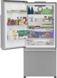Beko 30 in. 16.1 Cu. Ft. Fingerprint-Free Stainless Steel Counter Depth Bottom Freezer Refrigerator-3
