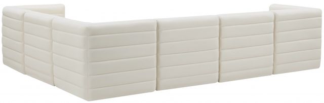 Meridian Furniture Quincy 6-Piece Cream Modular Sectional-1