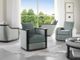 Century® Signature City Dark Castiel Swivel Chair-3