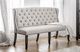 Furniture of America® Sania 6-Piece Antique Black/Beige Dining Set-2