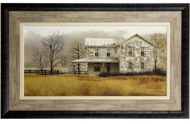 StyleCraft Multi-Color Textured Framed Print-0