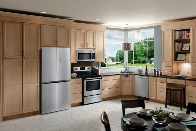 Frigidaire® 33 in. 17.4 Cu. Ft. Brushed Steel Counter-Depth French Door Refrigerator-12