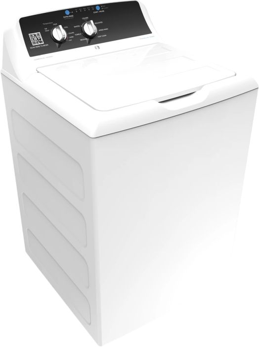GE® 4.2 Cu. Ft. White Agitator Built-In App Payment System Commercial Washer-1