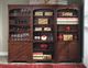 Aspenhome® Richmond Brown Burgundy Open Bookcases-4