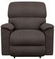 La-Z-Boy® Brooks Godiva Power Wall Recliner with Headrest and Lumbar-1