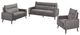 Mazin Furniture Veronica Charcoal Loveseat-1