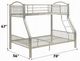ACME Furniture Cayelynn Silver Twin Over Full Bunk Bed-2
