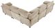 Homelegance® Dublin 5-Piece Taupe Modular Sectional-3