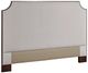 Century® Customizable Details Case Burbank King Wood Trim Upholstered Headboard-0