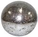 A & B Home Silver Decorative Glass Sphere-0